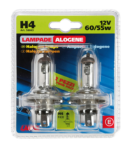 COPPIA LAMPADE H4 Fari Auto H4-3 Bixenon Kit 12V 55W 6000K Bi-Xeno Bi Xenon EUR 15,60 - IT - Foto 6