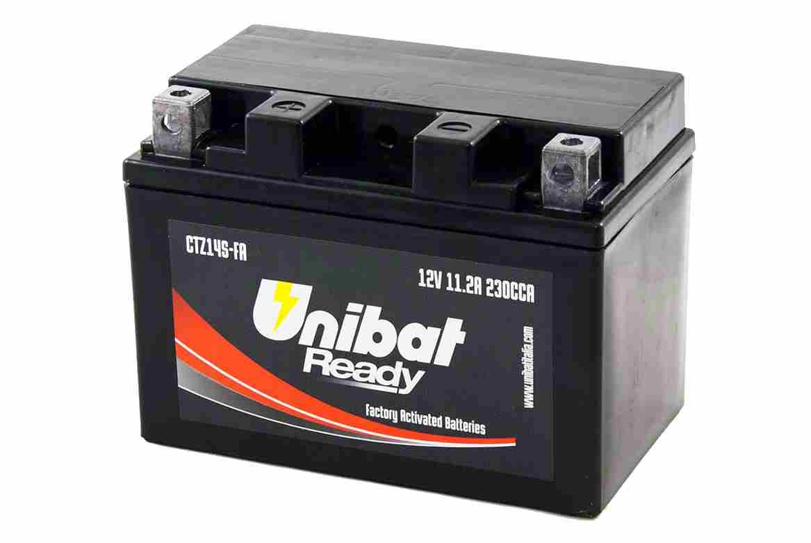 Batteria UNIBAT CBTX14-BS Per Harley Davidson V-Rod VRSC 2000-2006 E VRSCR 2007 - Ricambio Affidabile