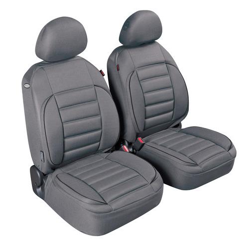 1130021/03 - COPPIA COPRISEDILI ANTERIORI UNIVERSALI STILEDUE COLORE GRIGIO (GRIGIO) - RIVEXTAUTO